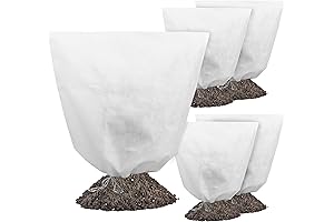 Gardzen 5-Pack Small Plant Covers for Freeze Protection