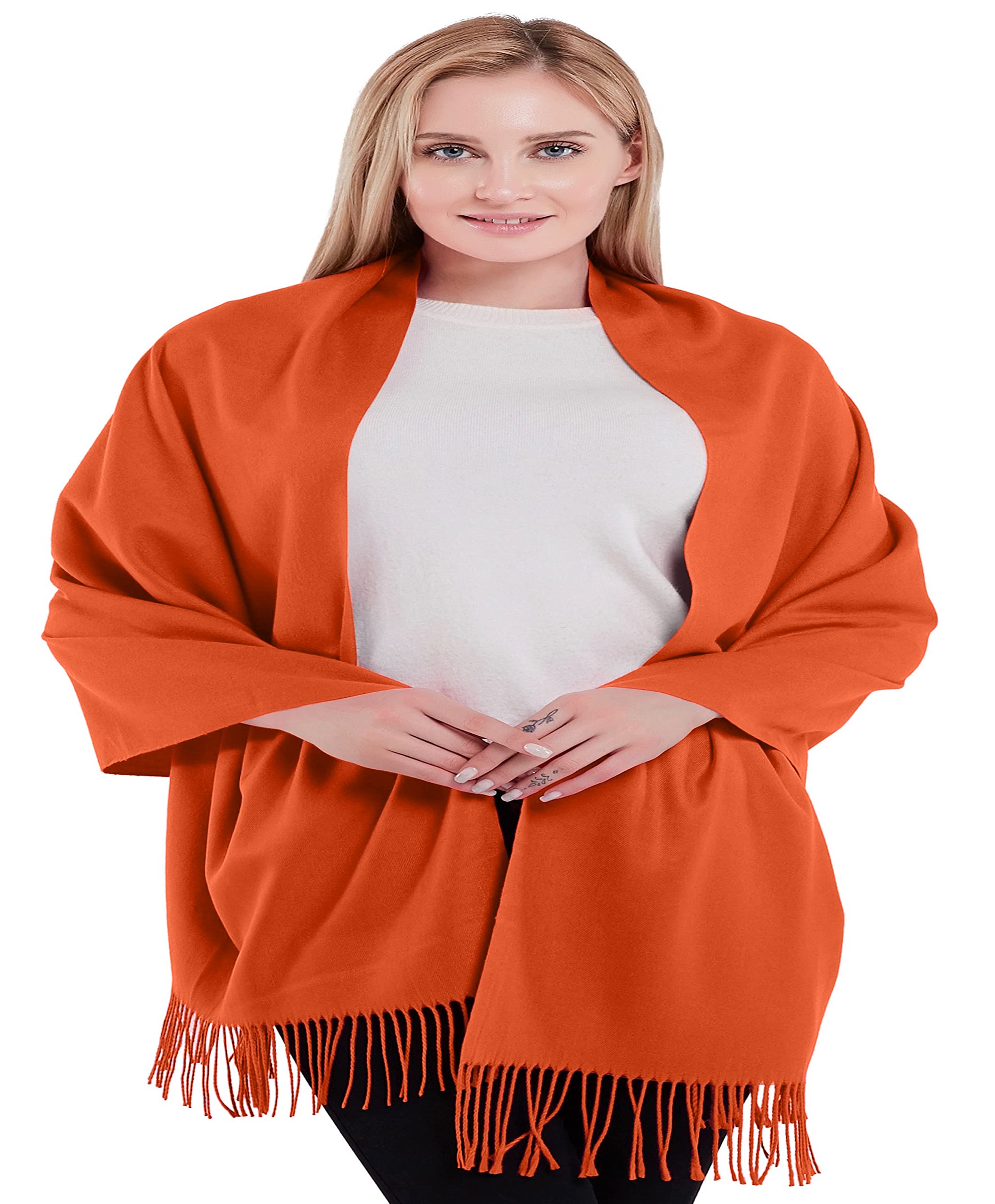 CJ Apparel Scialle di Pashmina Donna