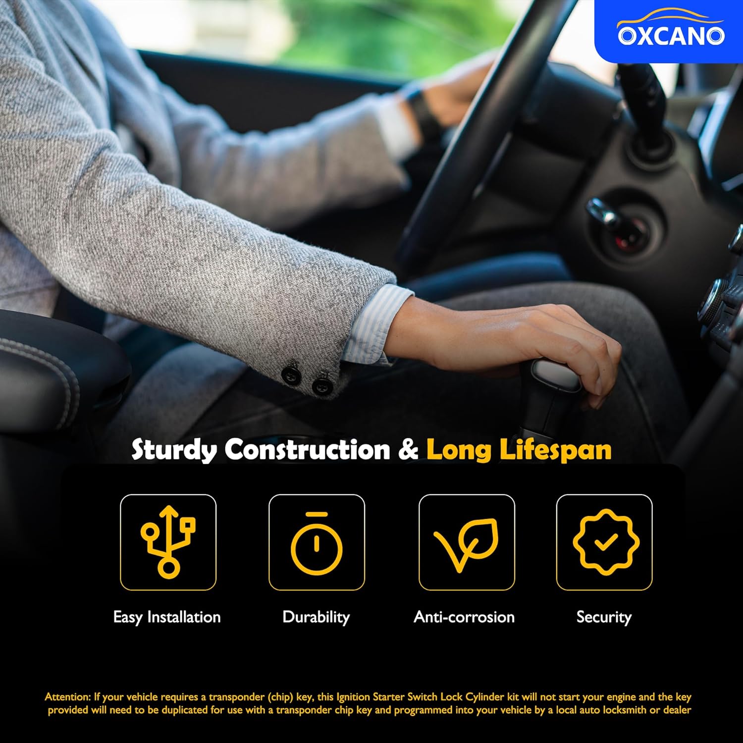 Door Lock Cylinders & Ignition Switch Compatible with Ford F250/350 1997-2007, Excursion, Expedition, Explorer & More, Lincoln Blackwood, Navigator Replace# LC6177 + DL5885 X2 + 597638 (No chip)
