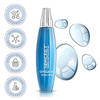 Vista 2 de SEACRET Minerals From The Dead Sea - Aceite para cutículas, 1 fl oz