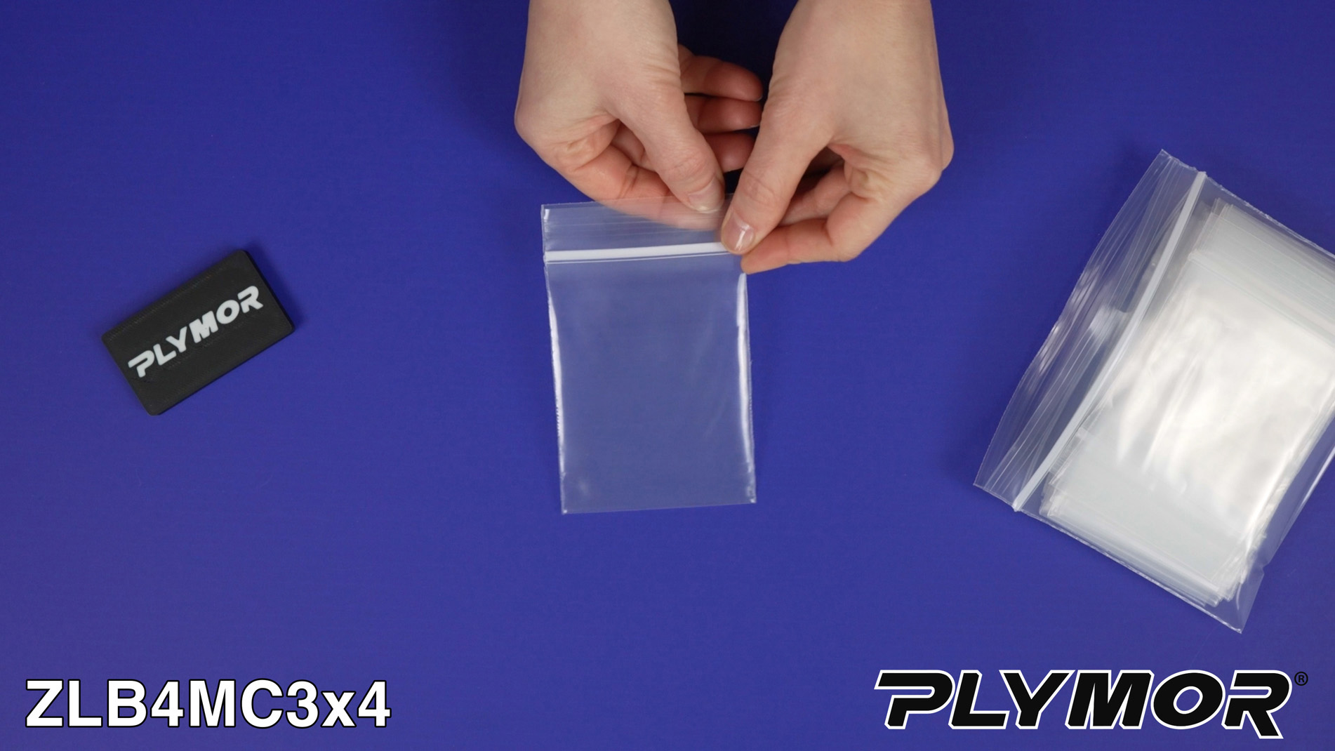 Plymor 100 Sacchetti Richiudibili Con Cerniera, 4 Mil (Heavy Duty), Trasparenti E Resistenti Per Alimenti - 2