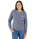 Women's Relaxed Fit Midweight French Terry Crewneck Sweatshirt