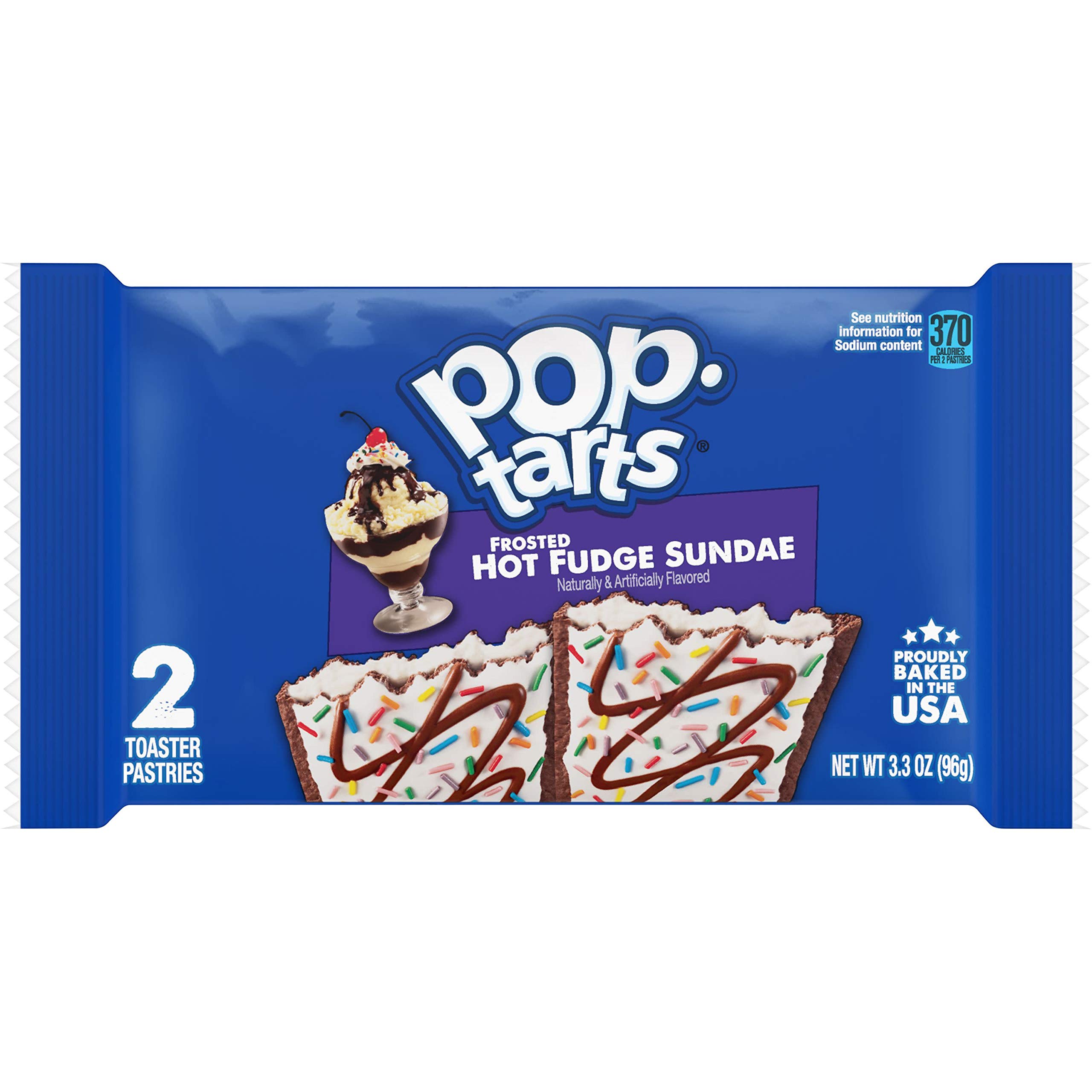 Kelloggs Pop-Tarts Breakfast Toaster Pastries Frosted Hot Fudge Sundae 20.3oz 72 Count product thumbnail 4
