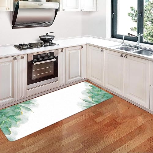 Miniatura 81 de Tapete de baño de mármol verde y dorado para baño, esmeralda oscuro, salvia, cazador, verde oliva, antideslizante, moderno, dorado, accesorios