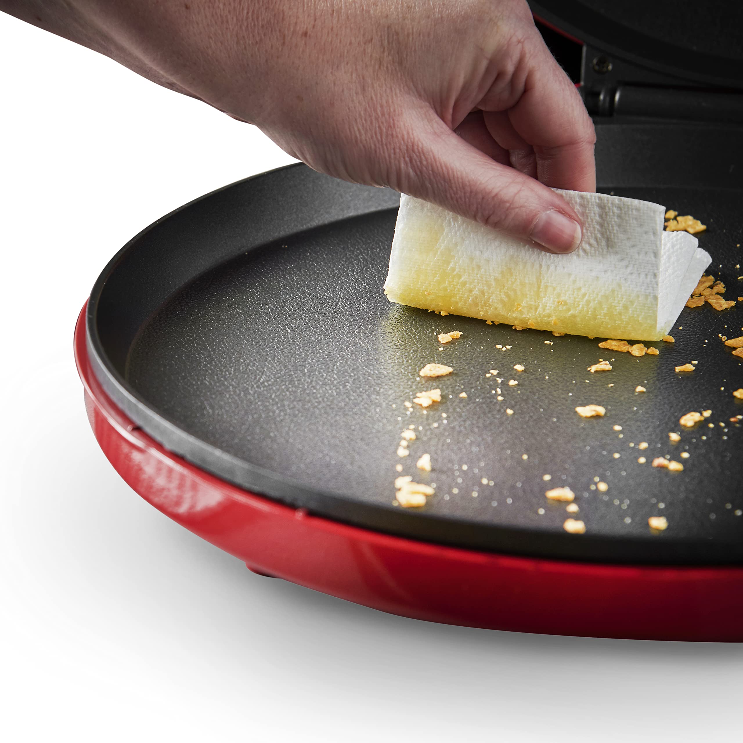 MisterChef Pizzera Electrica 1400W, 30cm, Libro Recetas Incluido Gratis, Garantía 2 Años