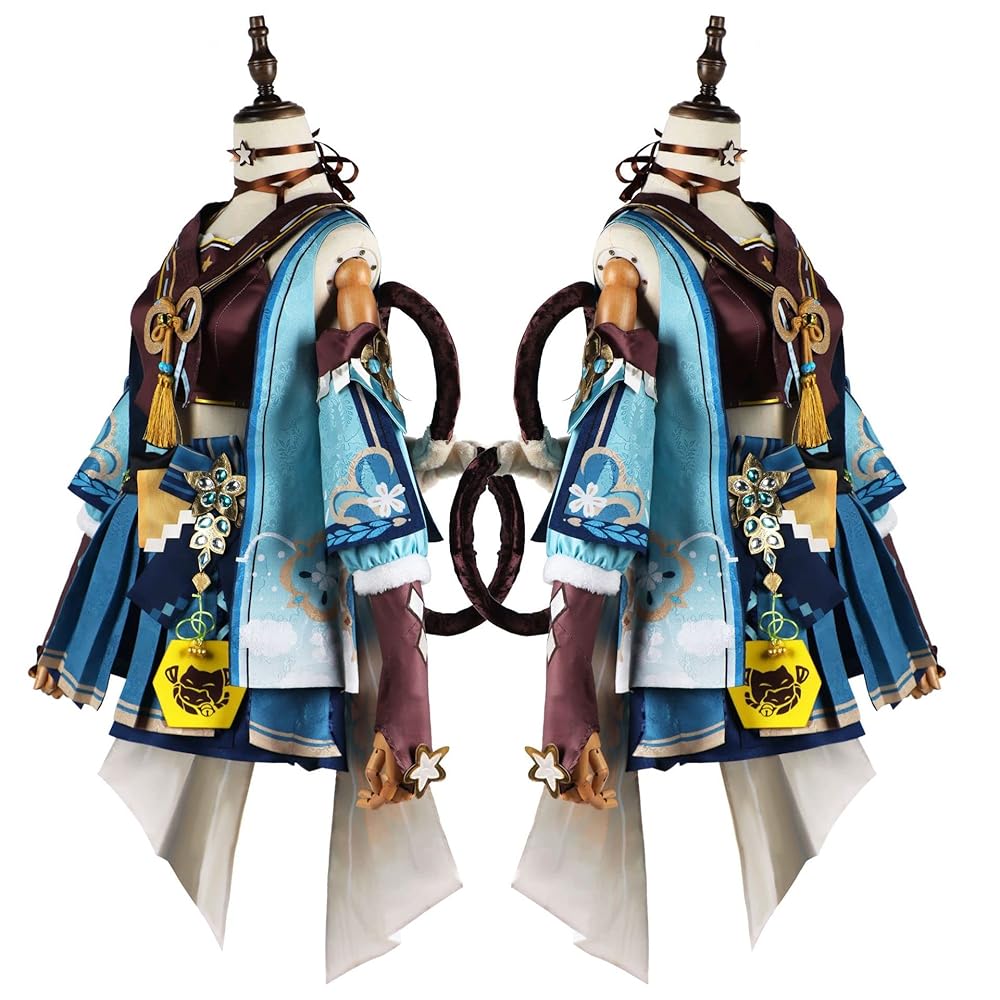 原神　綺良々　コスプレ　フルセット 三分妄想 原神 コスプレ 綺良々 きらら 衣装