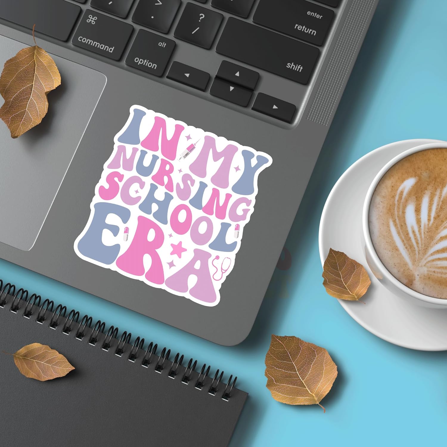 (3Pcs) in My Nursing School Era Sticker,Future Nurse Nursing School Stickers, ER Nurse Funny Medical Healthcare Sticker Decals for Books Laptops Phone Water Bottles Tumbler Cup Kindle 3x2.5 Inch - Image 4