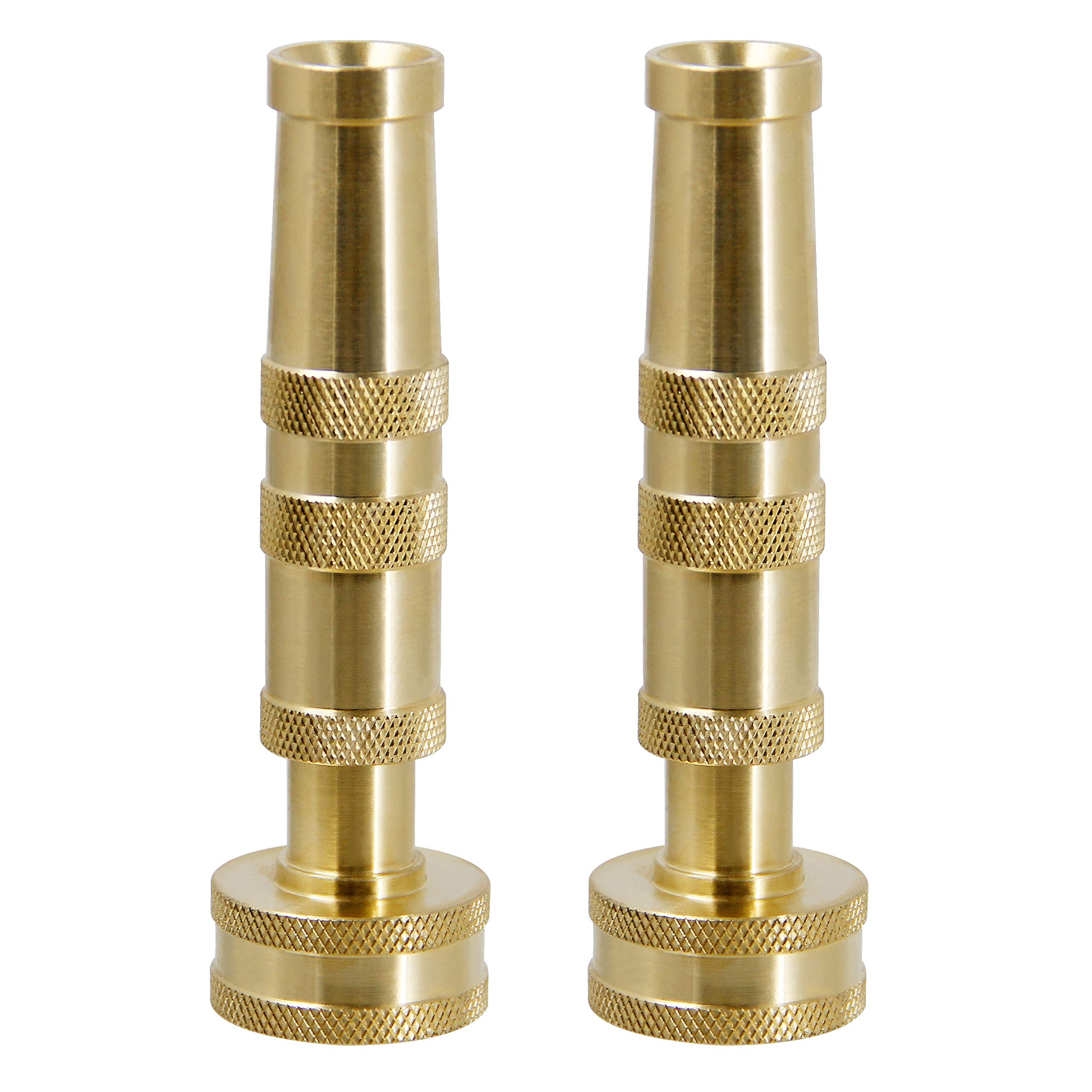 Buse de tuyau anti-fuite ATDAWN lot de 2 en laiton pour nettoyer et arroser