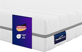 Traumnacht orthopädische Kaltschaum Wendematratze 90x200 cm|H3/H4|Ergonomisch & atmungsaktiv|7-Zonen|Öko-Tex zertifiziert|16 cm Höhe|Hypoallergen|Bezug abnehmbar & waschbar|deutscher Qualitätsstandard