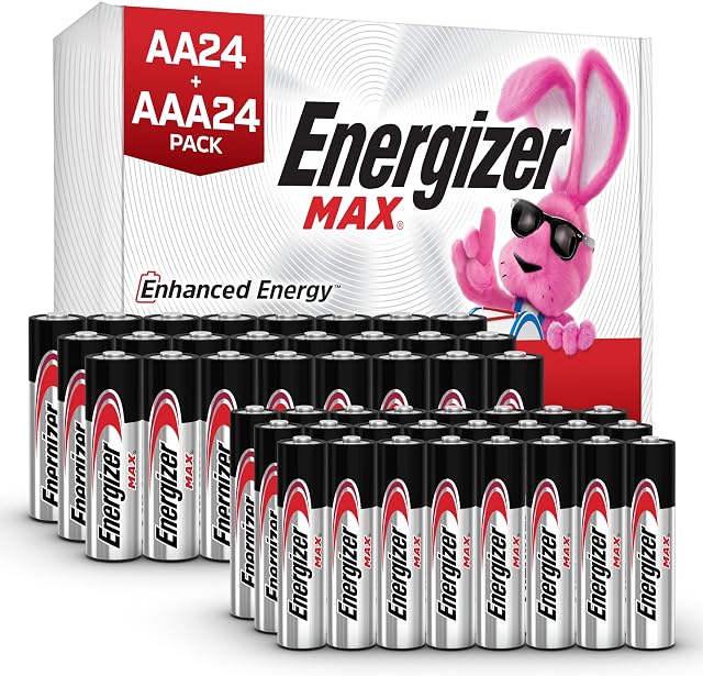 Energizer Max AA and AAA Batteries Combo Pack