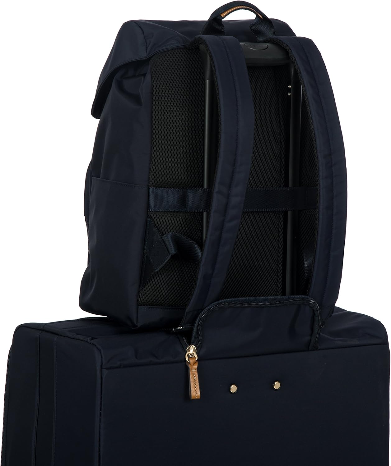Fеаturеd Prоduсt Bric's X-Travel Excursion Backpack - 15 inch - Cute Designer Backpack for Women and Men - Navy