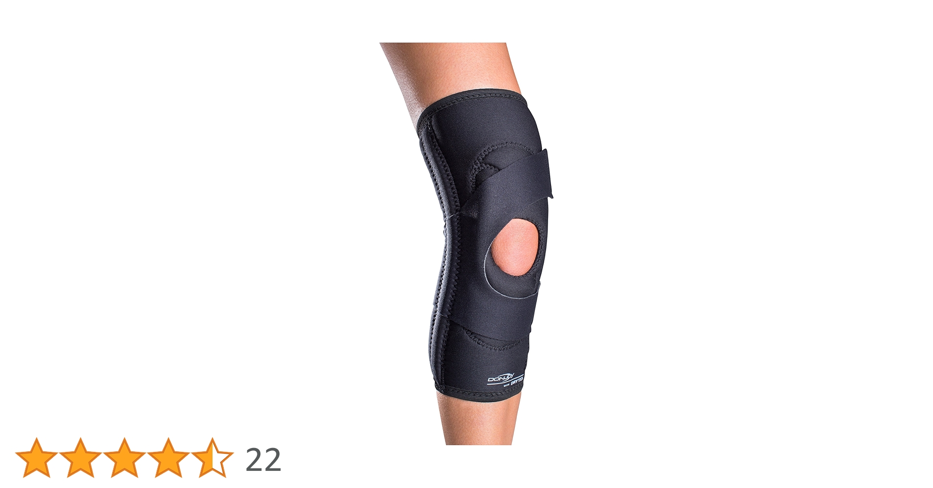 Amazon.co.jp: DONJOY 膝サポーター 膝蓋骨 ヒンジ付き