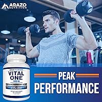 Vista 5 de Vita One para hombre, suplemento integral multivitamínico diario, 150 Cápsulas Veganas, Bioscience Nutrition