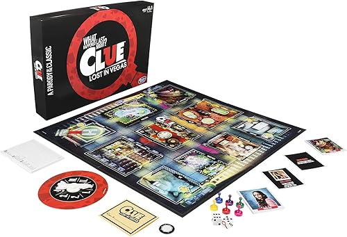 Miniatura 6 de Clue Lost in Vegas Juego de mesa El Clásico Whodunnit Parody Mystery Game
