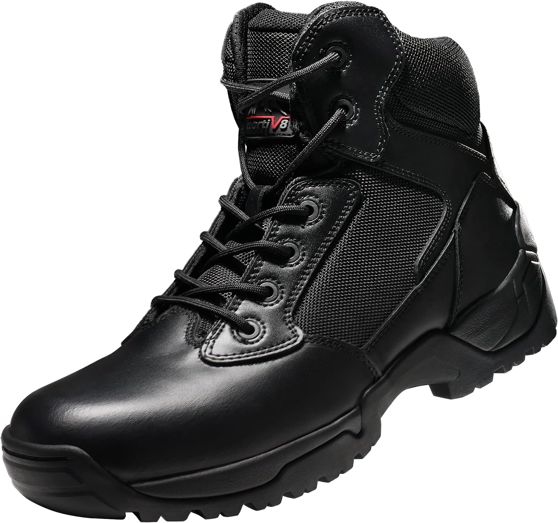 NORTIV 8Men's Military Tactical Work Boots Hiking Motorcycle Combat Boots