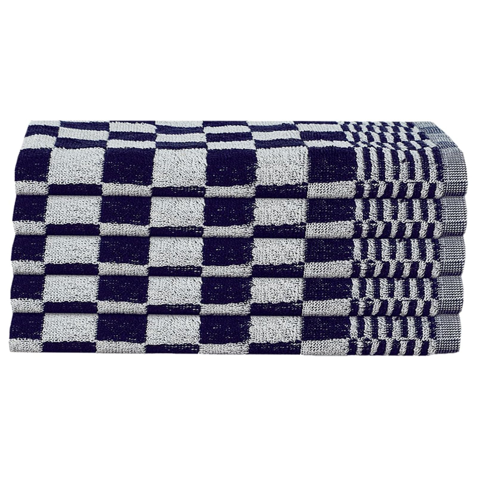 Homgoday Set Strofinacci 20 pz in Cotone Blu e Bianco, Decor da Mobili da Interni per Soggiorno Ufficio Camera da Letto