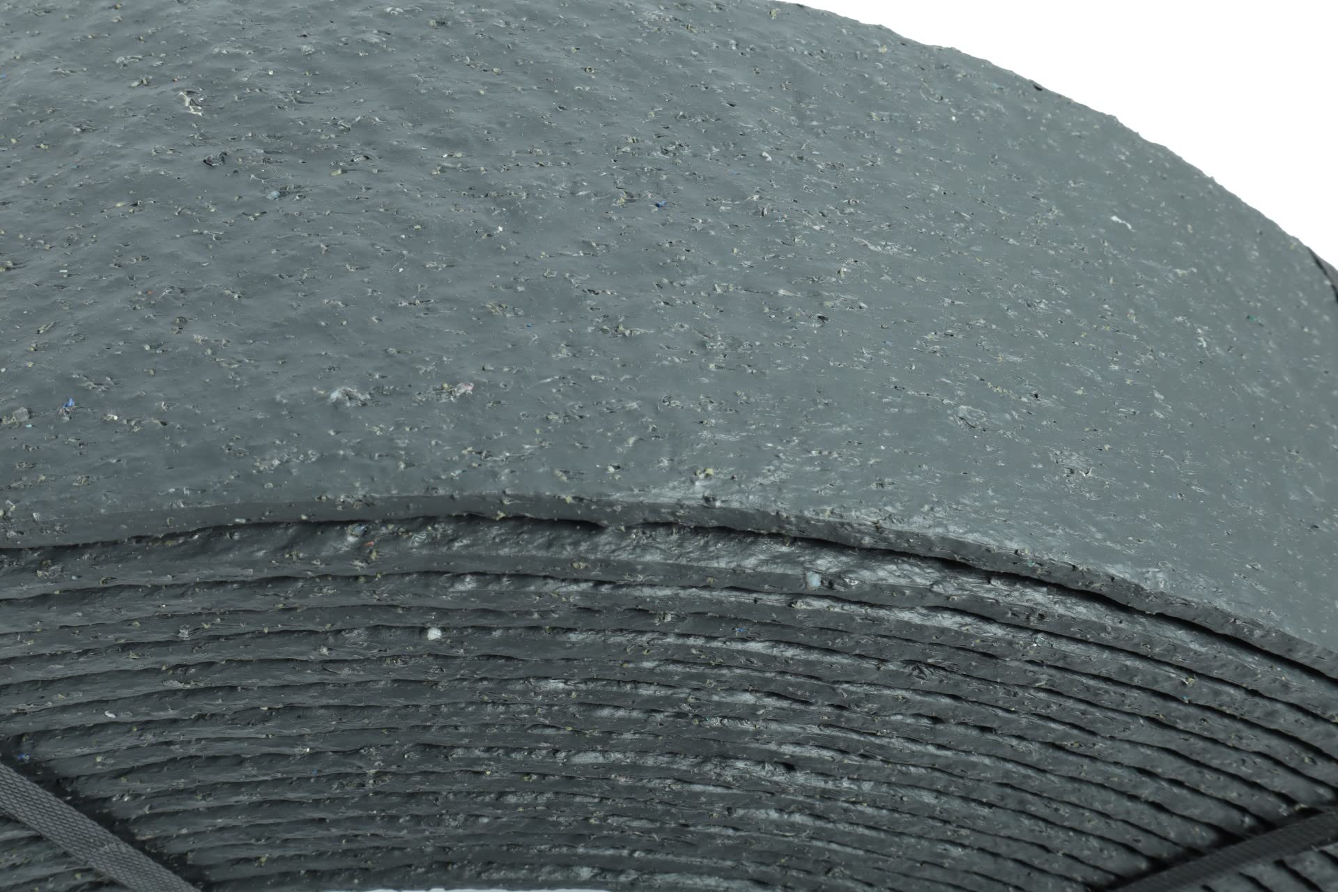 Premium Flexboard 14cm Rasenkante grau 25 m Beetumrandung Beeteinfassung | Mähkante, schiefergrau zur Beeteinfassung, dekorative Rasenkante, Garten- und Teichgestaltung, recycelten Kunststoff