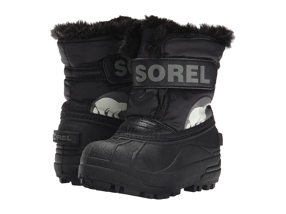 

SOREL Kids Snow Commandertm (Toddler/Little Kid) (Black/Charcoal) Kids Shoes