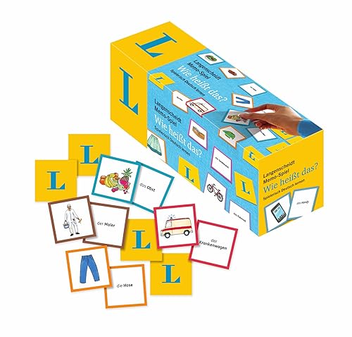 Langenscheidt Memo-Spiel "Wie heißt das?" - Memo-Spiel in einer Box mit 200 Karten und Spielanleitung: Spielerisch Deutsch lernen (Langenscheidt Memo-Spiele)