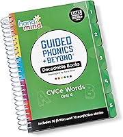 hand2mind Guided Phonics + Beyond Decodable Books Unit 4: CVCe Words Readers for Kindergarten Phonics, Science of Reading
