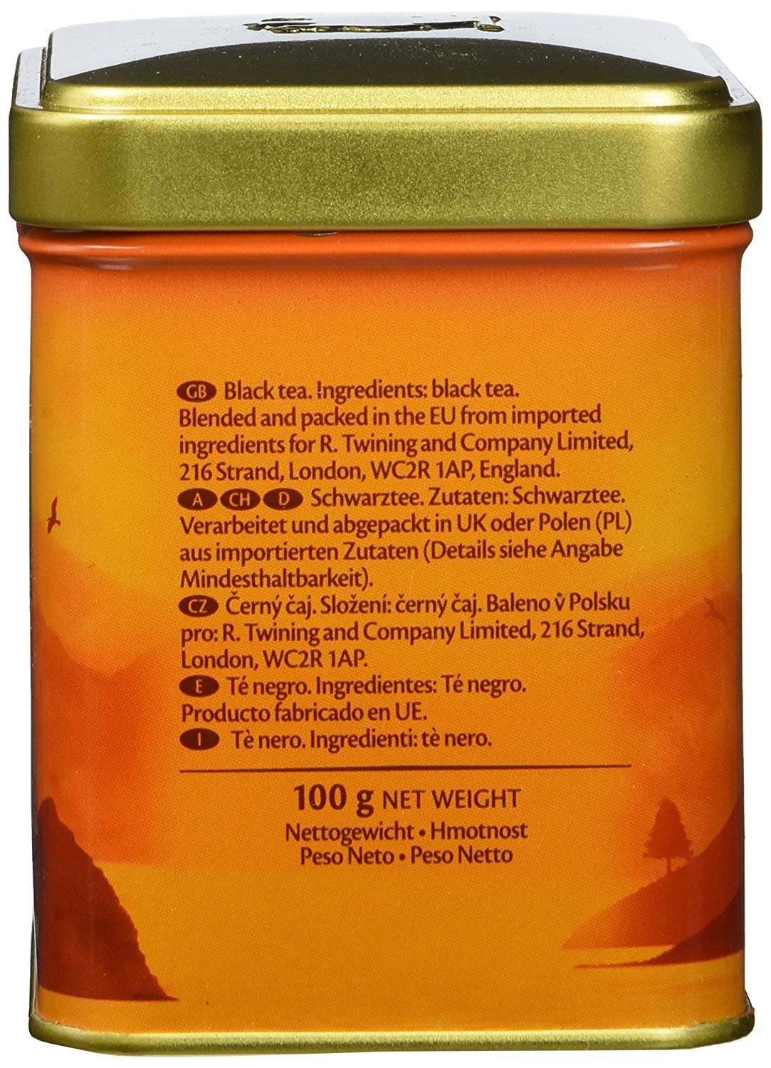Twinings Ceylon Orange Pekoe, 6 puszek