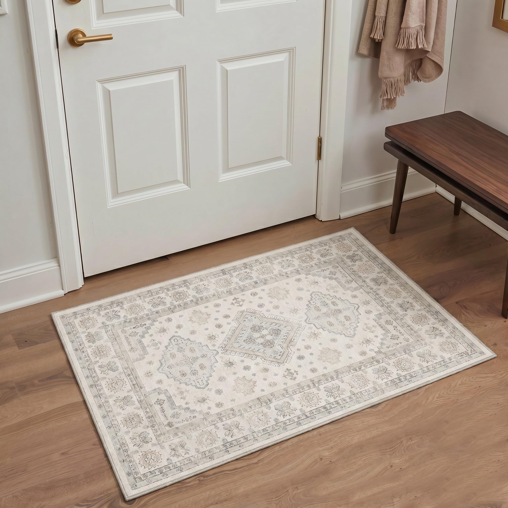 GENIMO Rug 40x60cm with Non-Slip Backing