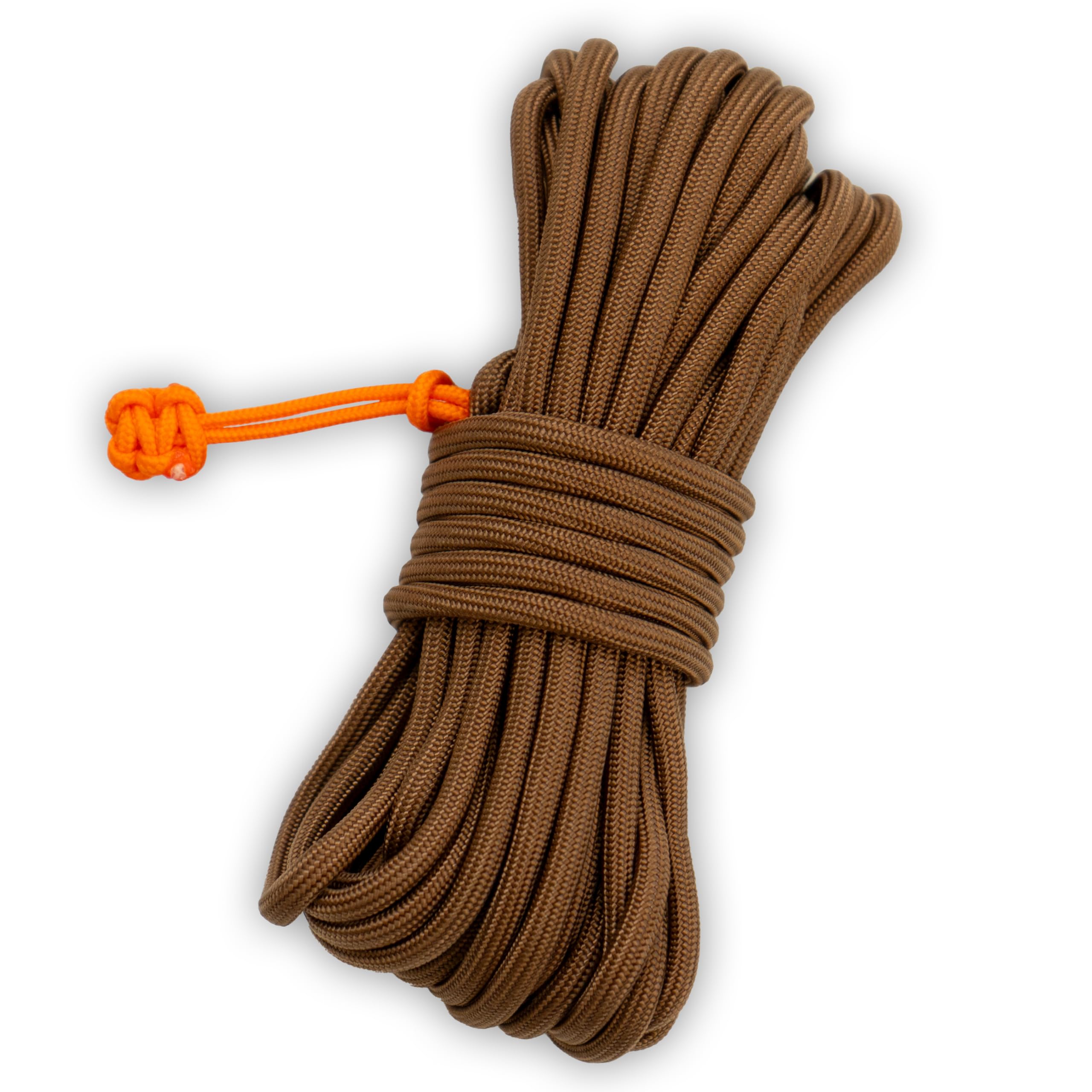 Titan Survival Patented Paracord 550-25ft, 100ft, 500ft & Color Options - 620LB Strength Survival Paracord Military Spec with 3 Strands - Heavy Duty Hank Cord for Camping & Outdoors with Firestarter โ image 1