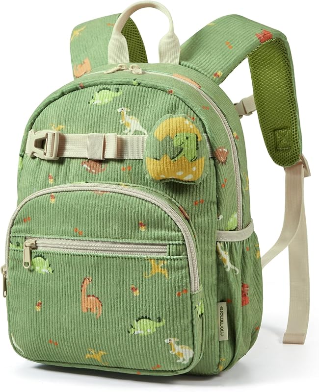 Toddler Backpack Corduroy Preschool Bookbag for Boys Girls 2-4