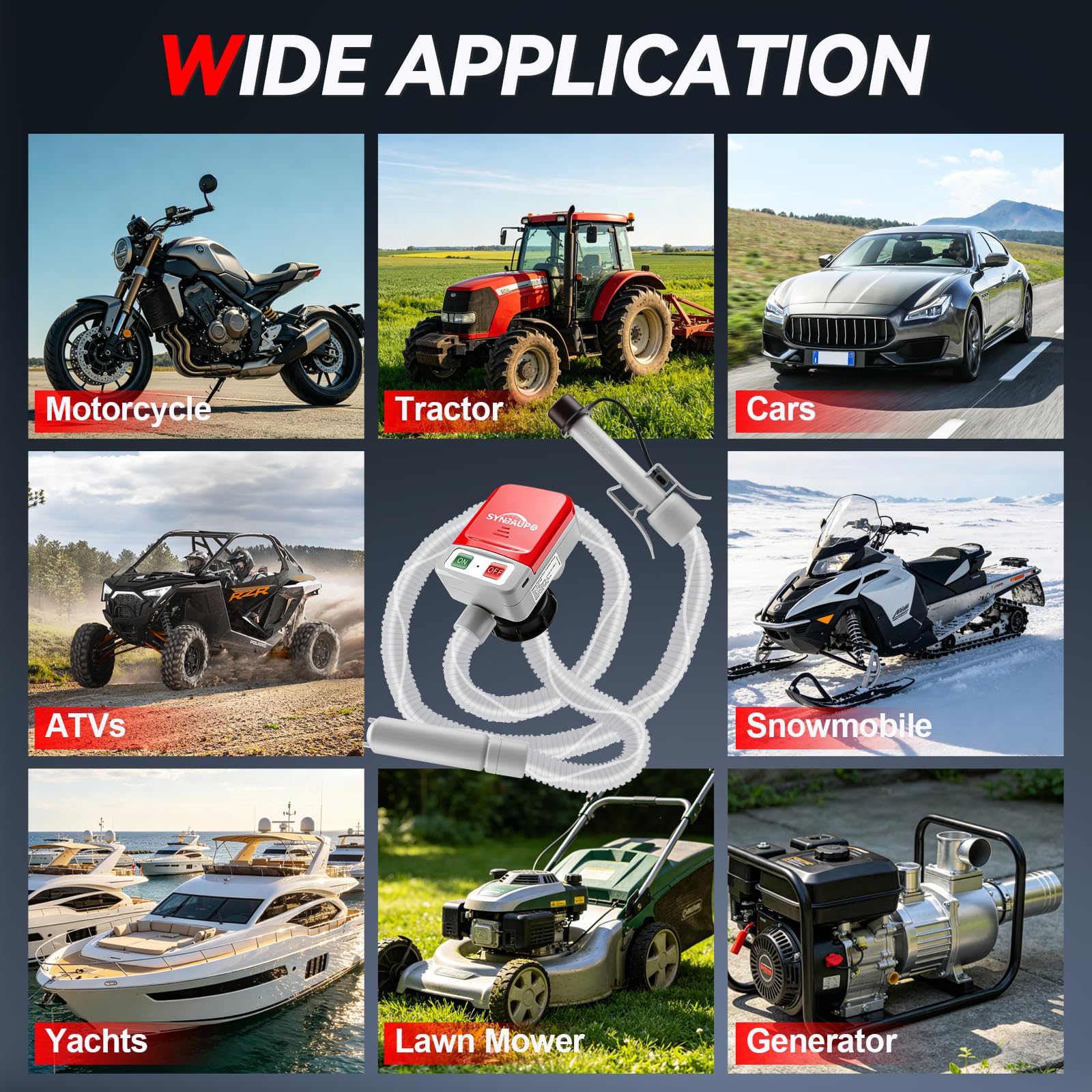Pompa do Przenoszenia Paliwa z Automatycznym Wyłączaniem, 12L/min