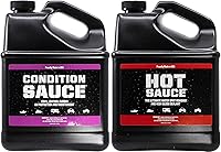 Boat Bling Hot Sauce & Condition Sauce Premium Bundle - Hard Water Remover & Interior Protector, 2 Gallon Jugs