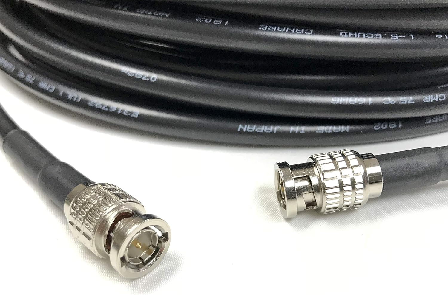 3 Foot Canare (L-5.5CUHD) 12G-SDI 4K UHD Video BNC Coax Cable sold by Custom Cable Connection