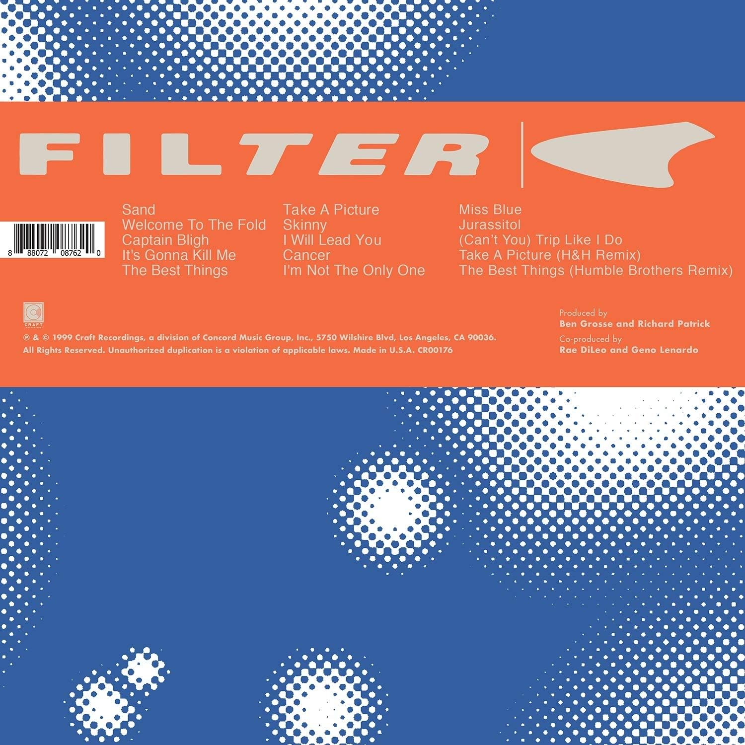 Title Of Record [Disco de Vinil] por Filter — capa do álbum