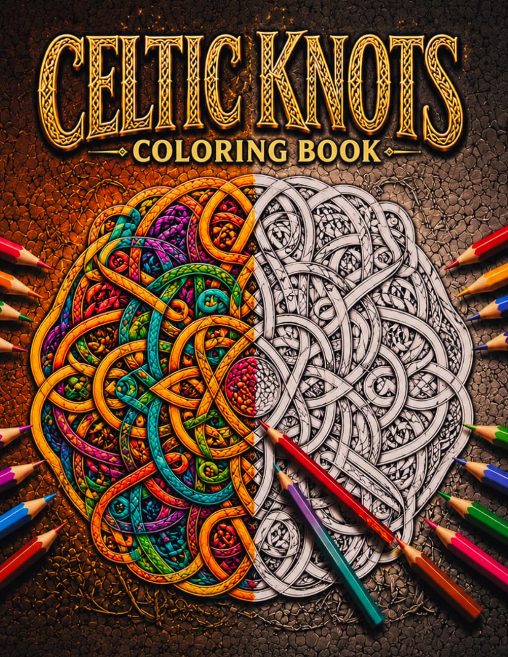 Celtic Knots Coloring Book: 70 Celtic Knot Illustrations | Single-Sided Pages | 8.5" x 11" Format