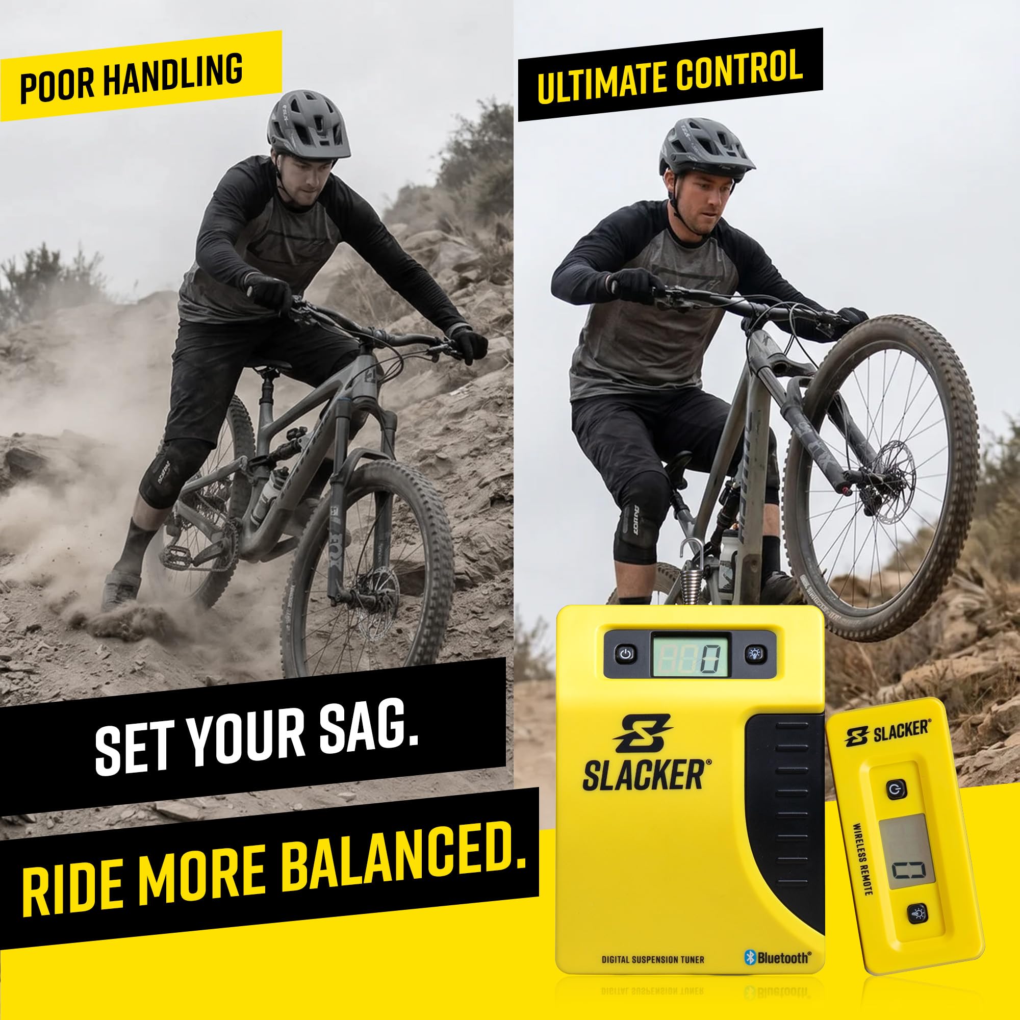 Slacker Mountainbike Starter Suspension Tuning Kit