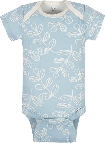 Miniatura 5 de Grow by Gerber Paquete de 5 mamelucos de manga corta para bebés niños