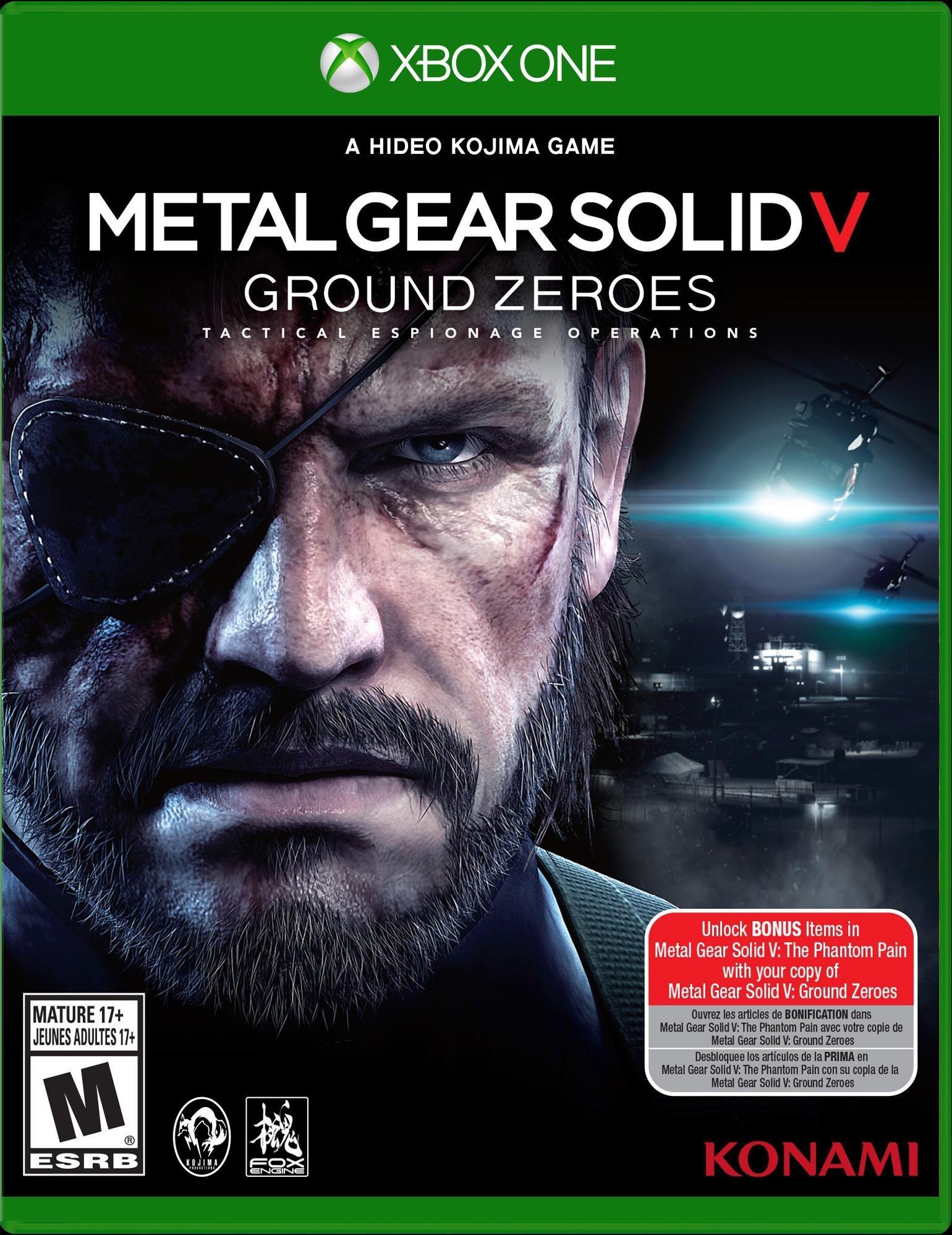 Amazon.com: Metal Gear Solid V: Ground Zeroes - Xbox One Standard