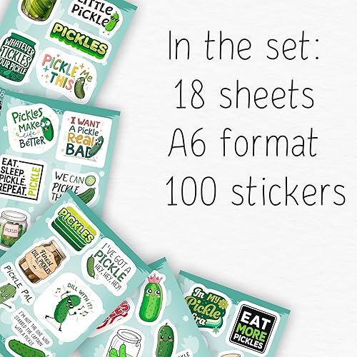 Vista 170 de BulbaCraft 100 calcomanías de baile para botella de agua, calcomanías de baile para álbumes de recortes, regalos para bailarines, regalos