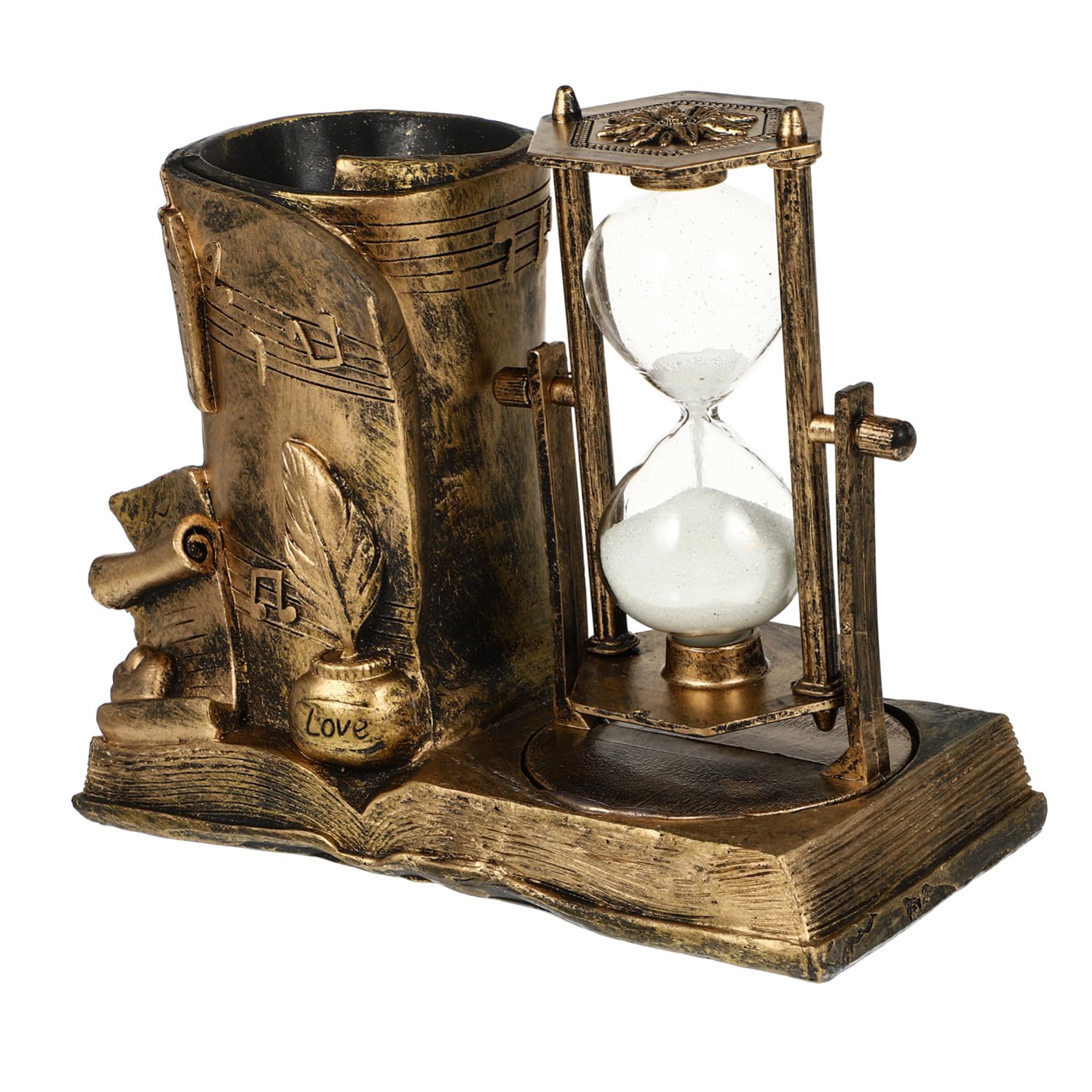 Sables de bureau UPKOCH horloge rétro et décoration d'intérieur vintage