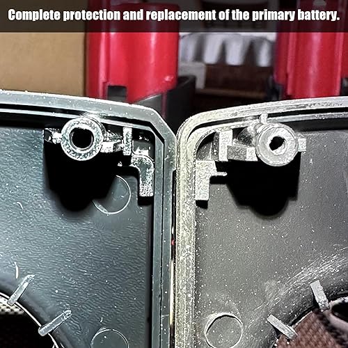 Miniatura 6 de 4 piezas de repuesto de la cubierta de la caja de la batería para Milwaukee M12 12 V caja de plástico carcasa superior de la batería rota piezas de