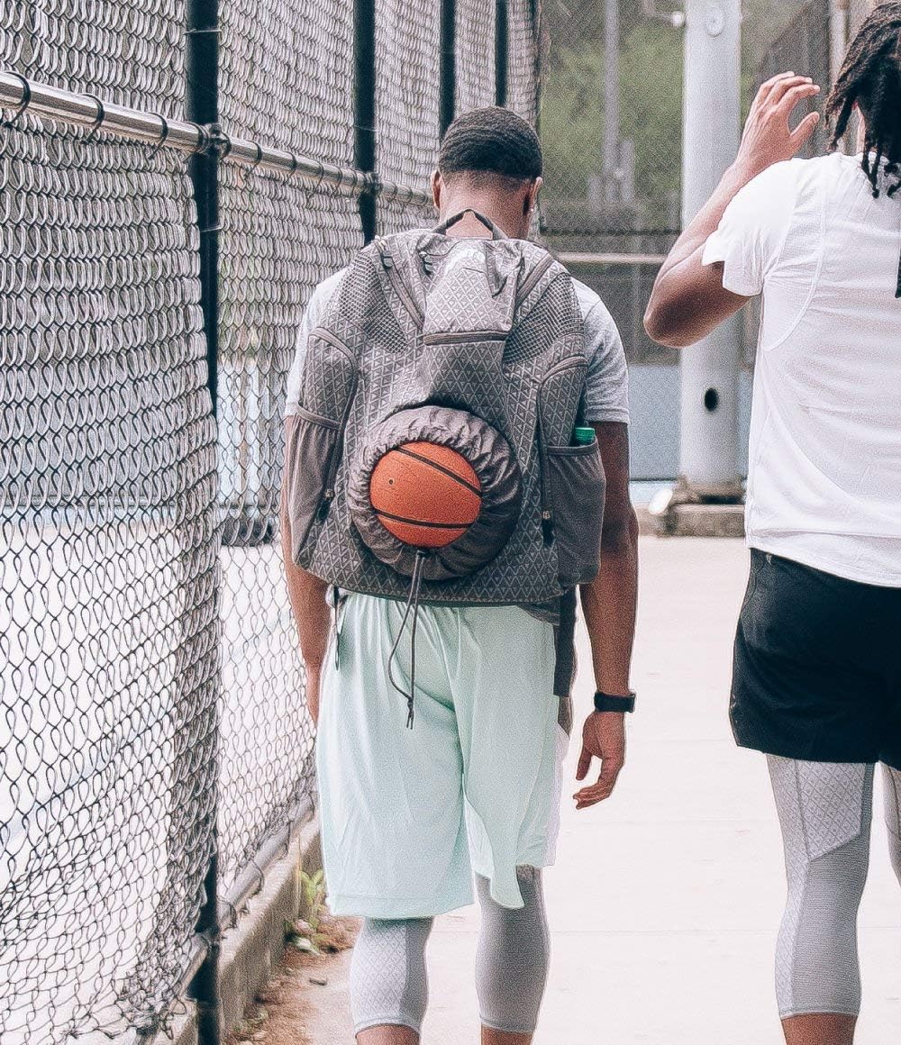 Point 3 Road Trip 2.0 Backpack Basketball Backpack with Drawstrong Closure | Ventilated Mesh Shoe Pocket Compartment