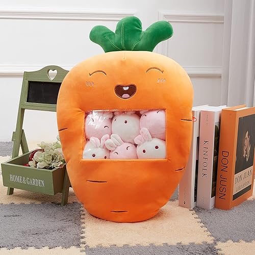 Miniatura 7 de Lewtemi Peluche de plátano de Navidad, lindo juguete de peluche kawaii, gato, dinosaurio, con extraíble, esponjoso, regalos creativos, decoración de