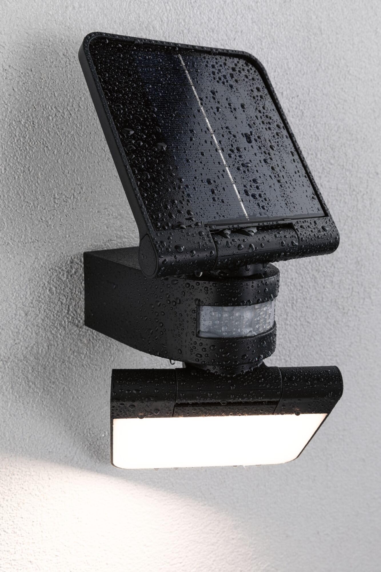 Paulmann Outdoor reflektor solarny Lesla IP65 3000 K USB PIR antracyt 94609