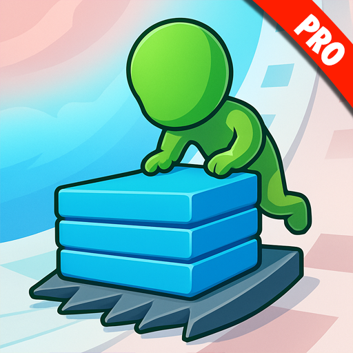 Stickman Run: Colors Stacks PRO