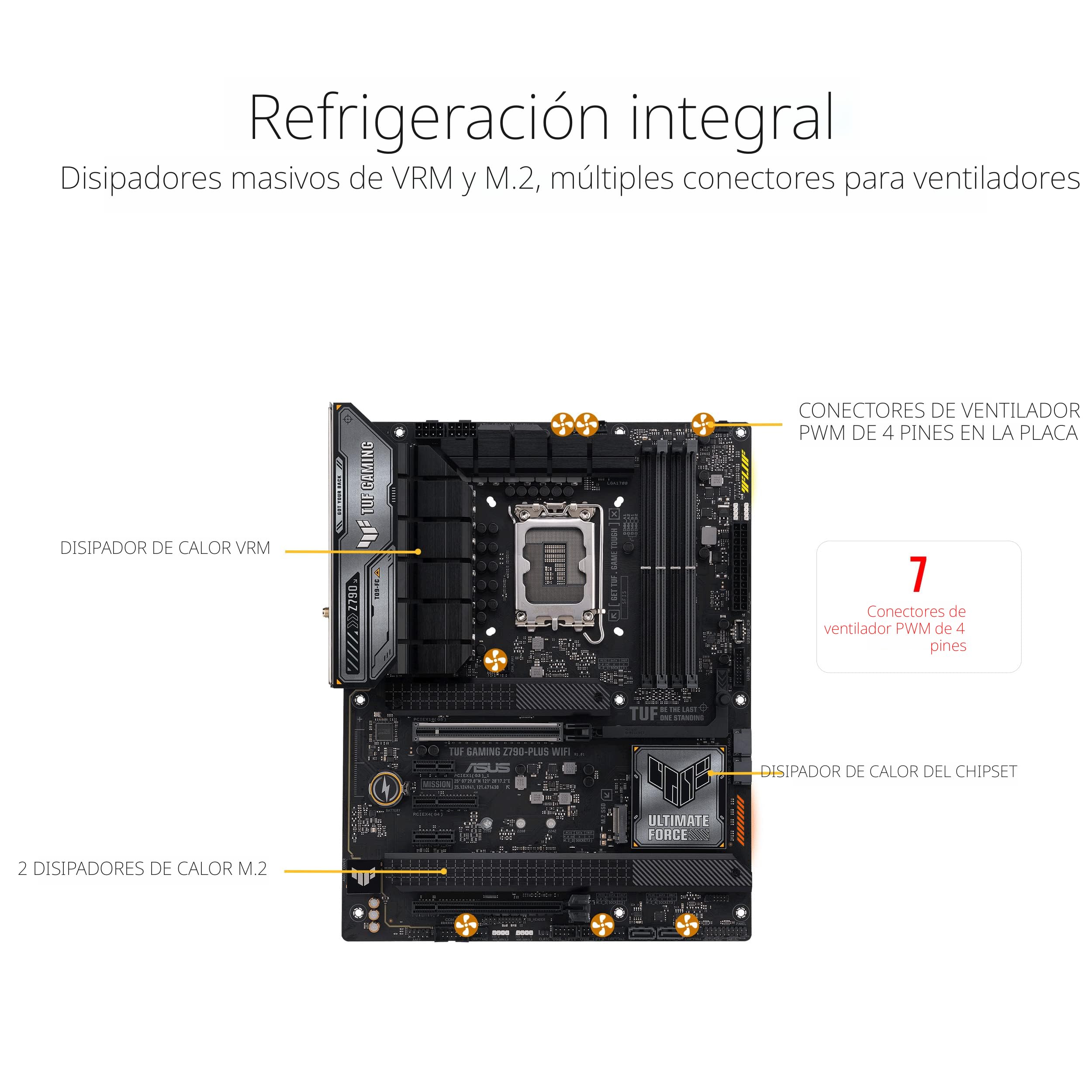 Amazon.com: ASUS TUF Gaming Z790-Plus WiFi LGA 1700 (Intel 14ª