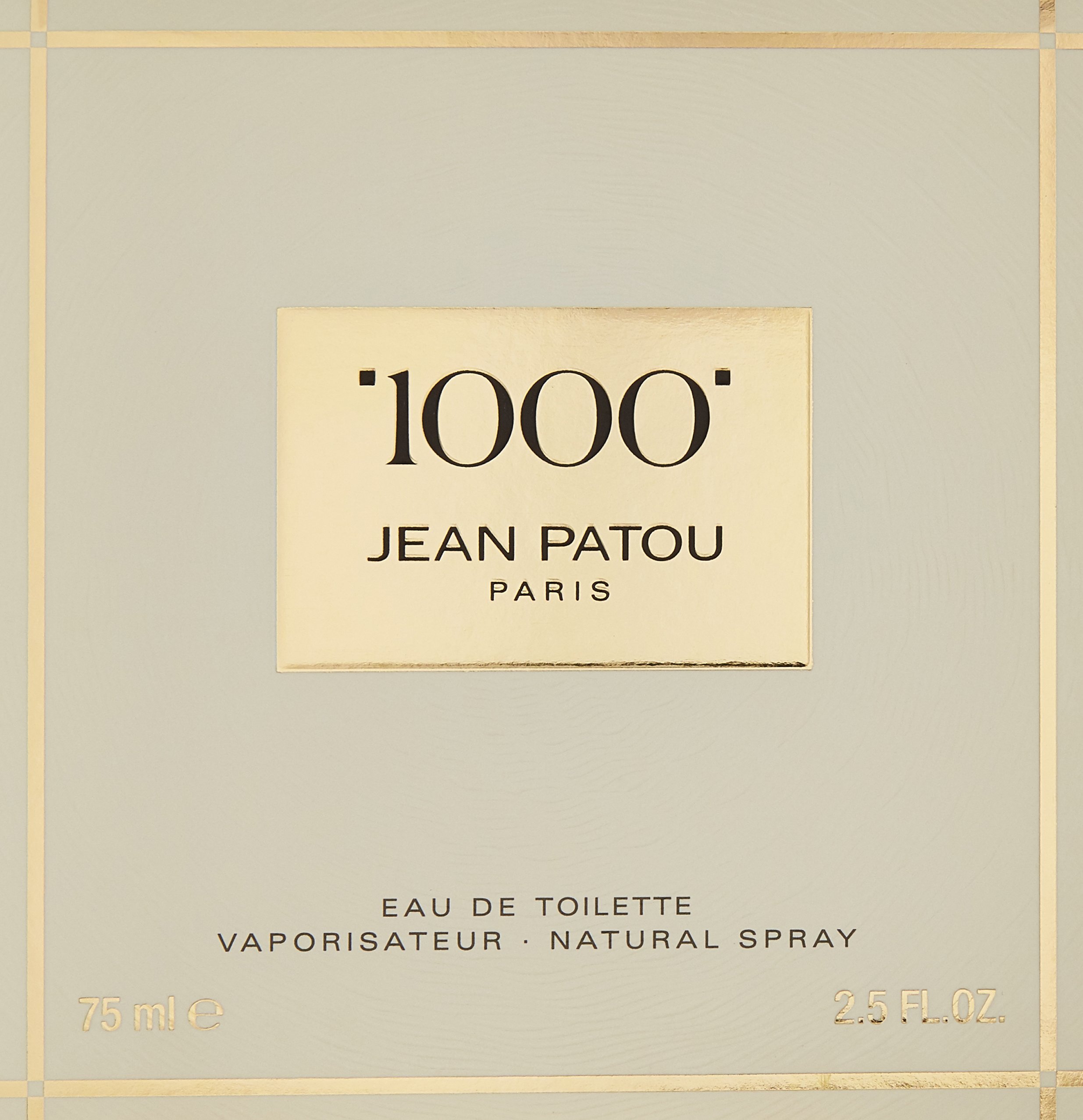 Jean Patou 1000 by Jean Patou for Women - 2.5 oz EDT Spray