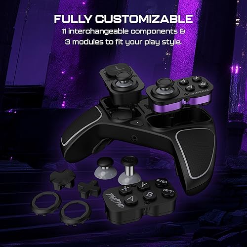 Miniatura 3 de Turtle Beach Victrix Pro BFG Reloaded Wireless Gaming Controller Licensed for Xbox Series XS, Xbox One, PC Gamepad, Bluetooth, Fightpad, Hall-Effect