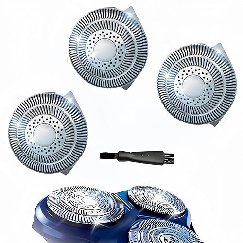 Miniatura 1 de Cabezales de repuesto HQ9 compatibles con cabezales de repuesto Norelco Hq9, compatibles con Philips Norelco Hq9 Speedxl cabezales de repuesto 8140