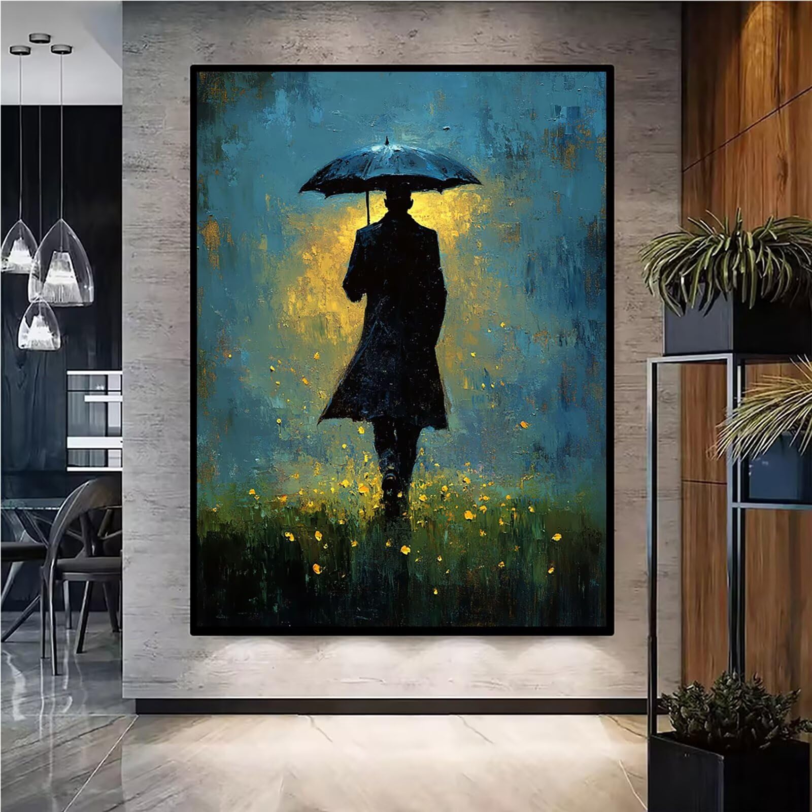 Diamond Painting Kit Completo, Diamond Painting Uomo, 5D Quadrato Pittura Diamante Kit Manualidades Adultos DIY Diamantini Crystal Art Disegni Ricamo Punto Croce Artigianale, 60x90cm Astratto j0-741
