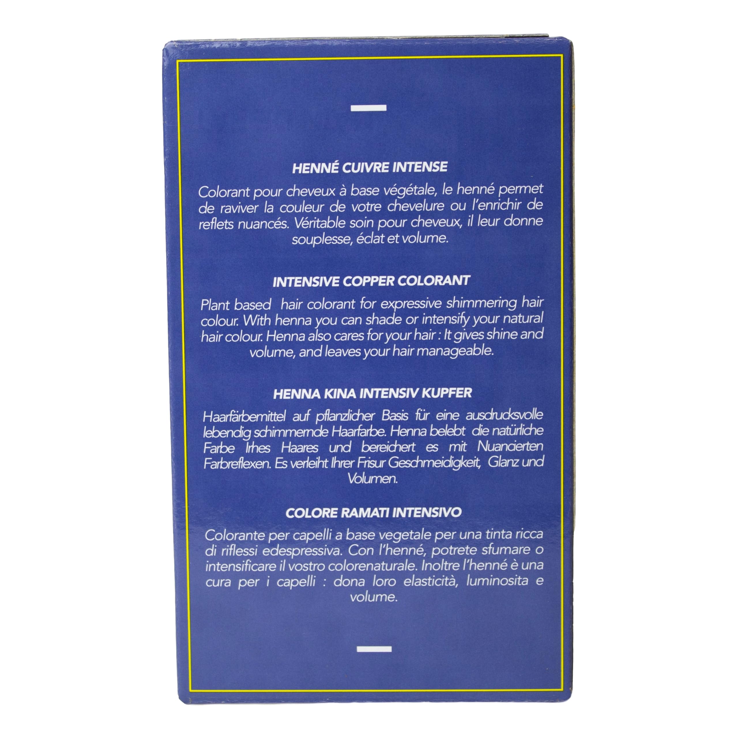 Henna Fatma intensives Kupfer 90g (Kupfer, 5 x 90g)