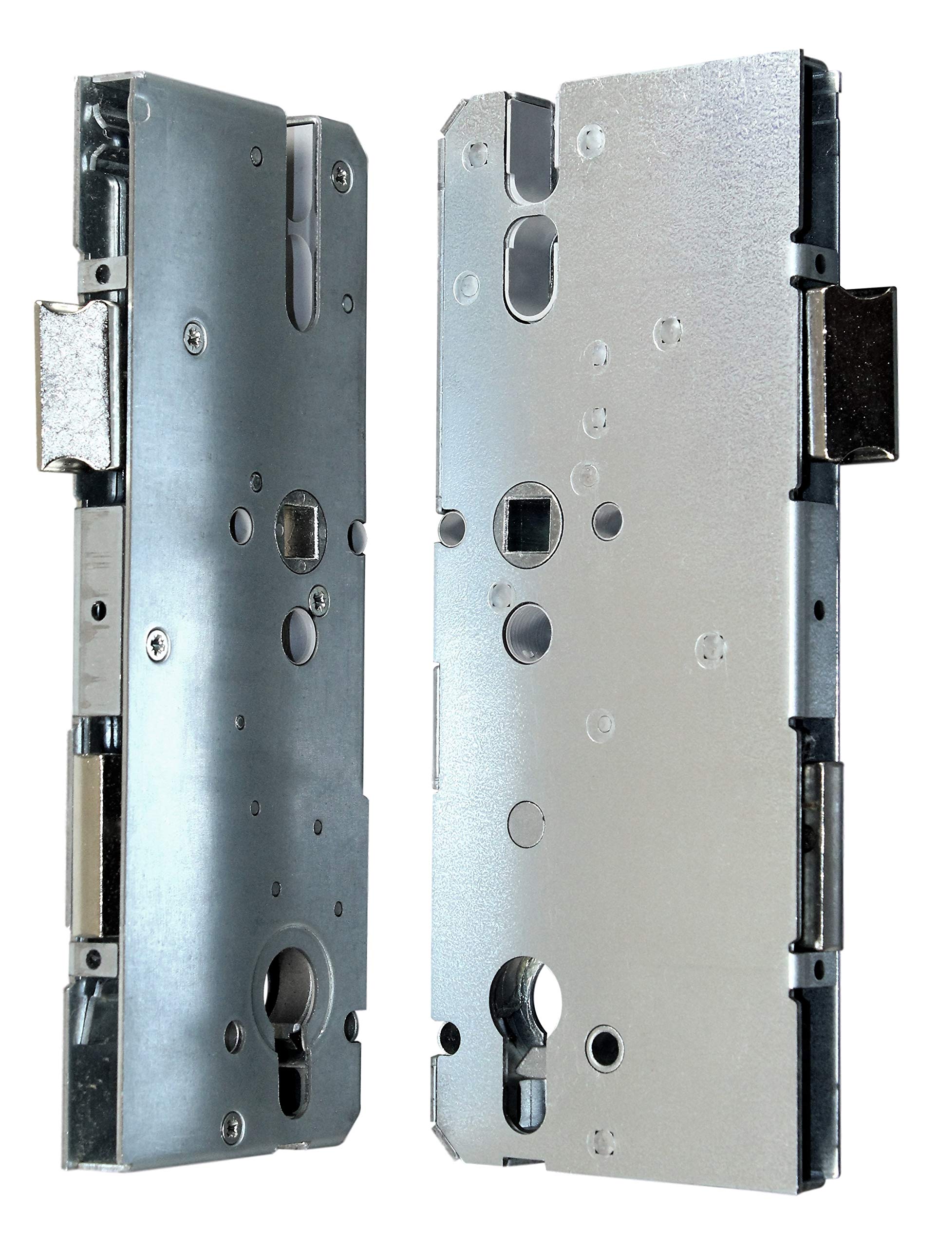 KFV Reparatur Schlosskasten Hauptschloss AS 8092 Dornmaß: 55mm (52mm) / Entfernung 92mm, incl. SN-TEC Montagematerial zum Schrauben und Nieten & SN-TEC Montageanleitung